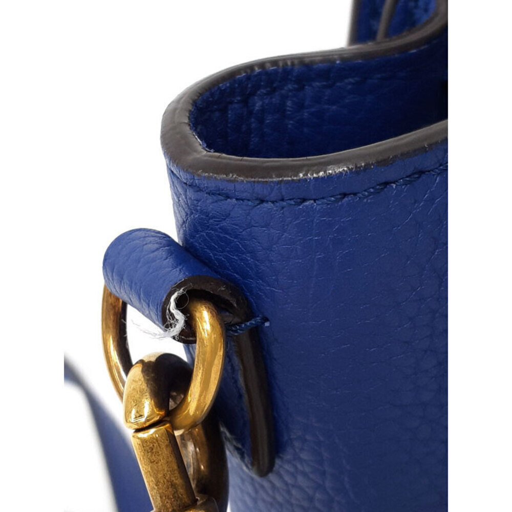 Celine Shopper Leather Shoulder Bag - Picture 7 of 9